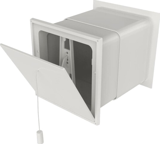 Flexit Veggventil Komplett 12 23cm 6x6 02254