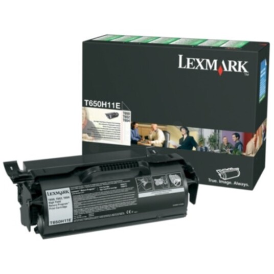 Lexmark T650H11E Tonerkassett sort 25.000 sider, høy kapasitet, return