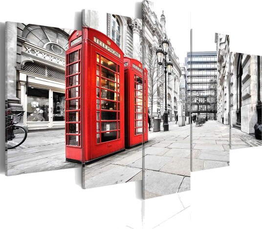 Bilde Street Of London 100x50 Artgeist sp. z o. o.