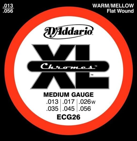D'Addario ECG-26 Chromes Elektrisk gitar strenger