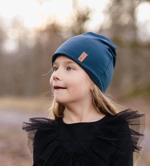 OICAN Wear Lue med Hodebeskyttelse Blue M