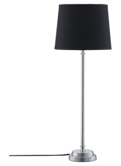 Kent Bordlampe med svart lampeskjerm 59cm Kent Bordlampe med svart lampeskjerm 59cm