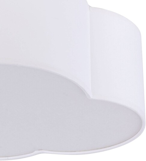 TK Lighting Cloud taklampe tekstil 41 x 31 cm hvit TK Lighting Cloud taklampe tekstil 41 x 31 cm hvit