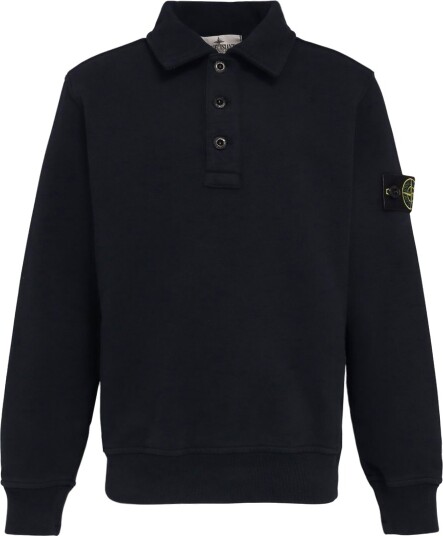 Stone Island Poloskjorte Navy Blue Stone Island 10 år 140 Polo Marineblå