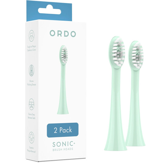 Børstehoder til Ordo Sonic Elektrisk tannbørste 2 pcs. Mint Green
