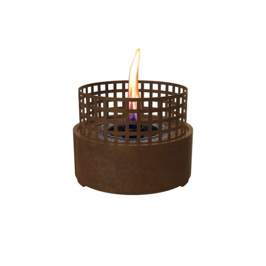Tenderflame Paarl Bordlykt 14,9 cm Brun Stål 0,3L Tenderflame Paarl Bordlykt 14,9 cm Brun Stål 0,3L