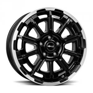 Brock B45 Black Full Polish 7x18 6/139.7 ET50 B92.5
