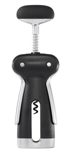 OXO - Steel vinåpner m/vinger svart OXO - Steel vinåpner m/vinger svart