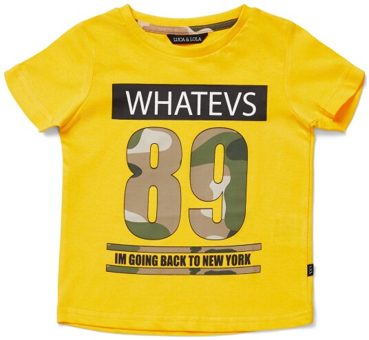 Luca &  Lola San Marino T-Shirt Yellow 146-152