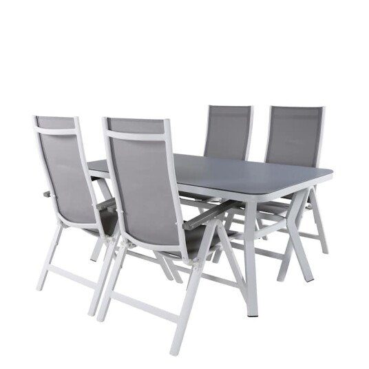 Spisegruppe Venture Home Vyn med 4 Arz Spisestoler
