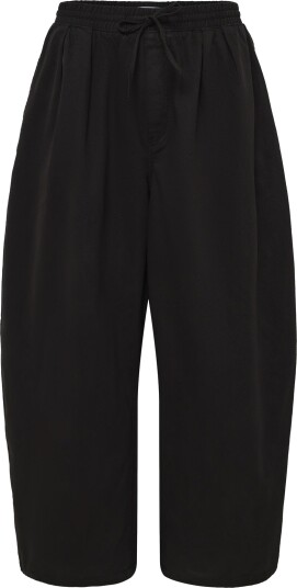 Weekday Cocoon Pull On Trousers Black M Weekday Cocoon Pull On Trousers Black M