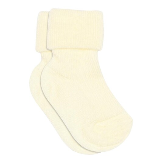 Mp Denmark Gro socks wool/silk – snow white 25/28