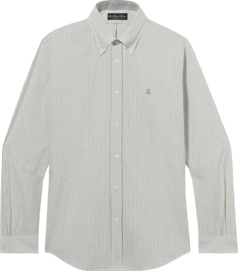 Brooks Brothers Herre Skjorter Grønn S,