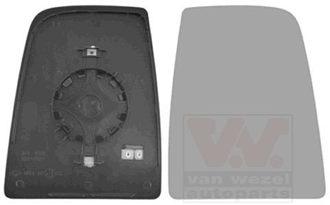 Speilglass ytterspeil VAN WEZEL 1991838 Speilglass ytterspeil VAN WEZEL 1991838