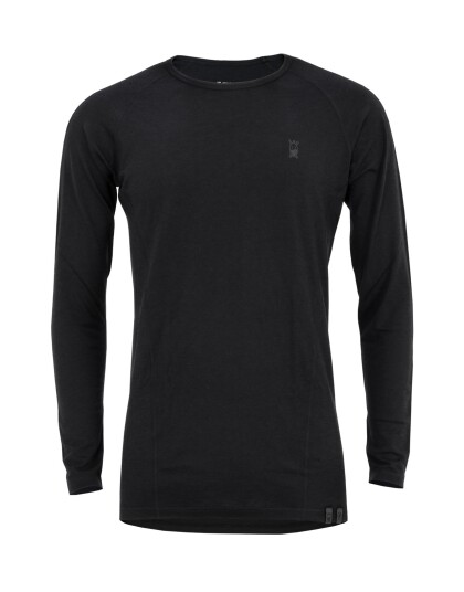 Swazi Men"s Long Sleeve Micro Top Black L
