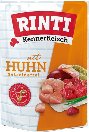 Rinti Våtfôr Kennerfleisch Kylling 10 X 400 G Rinti Våtfôr Kennerfleisch Kylling 10 X 400 G