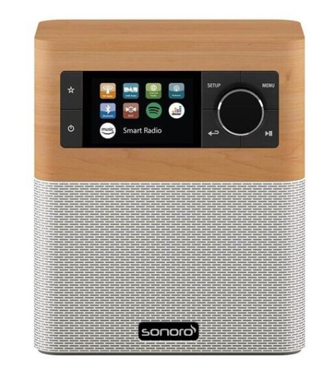 Sonoro Stream II Maple/White - DAB/DAB+/FM - Beige