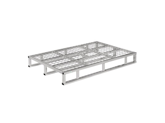 Stålpalle 1200X800mm Gitterbund