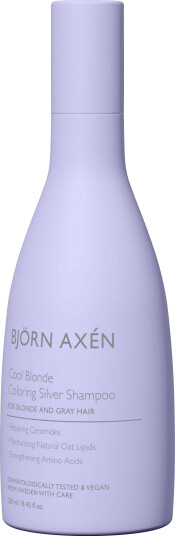 Björn Axén Cool Blonde Silver Shampoo for Farget og Blondt Hår 250ml