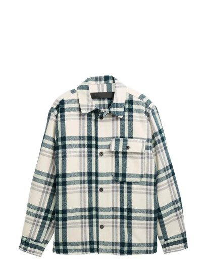 Tom Tailor Regular Wool Optic Overshirt Multi/patterned S Tom Tailor Regular Wool Optic Overshirt Multi/patterned S