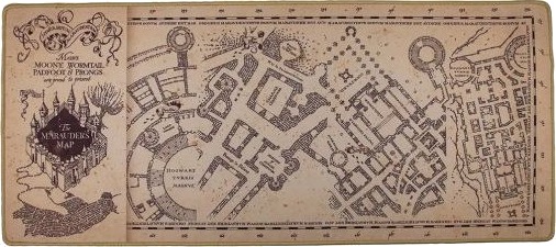 Distrineo Sas Harry Potter Marauders Map Gaming Musematte Distrineo Sas Harry Potter Marauders Map Gaming Musematte