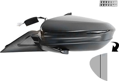 Sidespeil VAN WEZEL 2590807