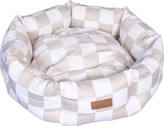 PAIKKA Rutete Hundeseng Beige