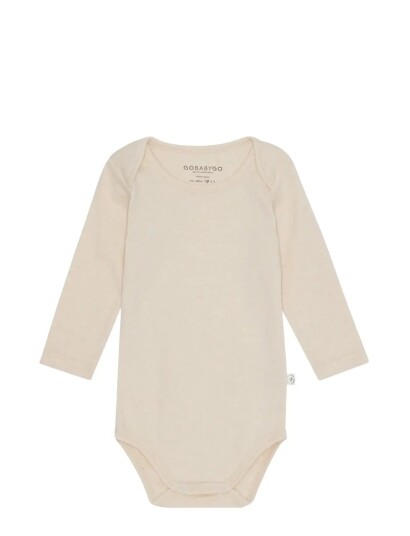 GoBabyGo Hazel Body Long Sleeve Beige 80