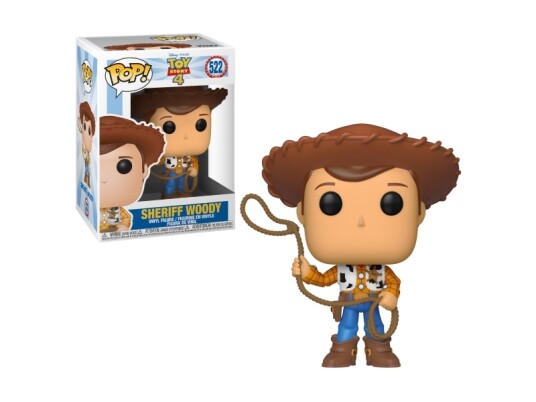 Funko POP Toy Story 4 actionfigur Sheriff Woody Funko POP Toy Story 4 actionfigur Sheriff Woody