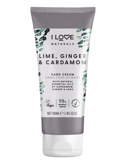 I LOVE I Love Naturals Lime, Ginger & Cardamon Hand Cream - Nude - 100 ml