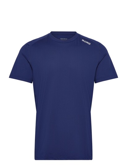 Björn Borg Borg Athletic T Shirt   Navy   S