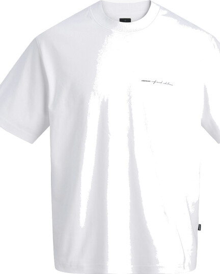 Jack and Jones Owen Short Sleeve Branding Tee Hvit M