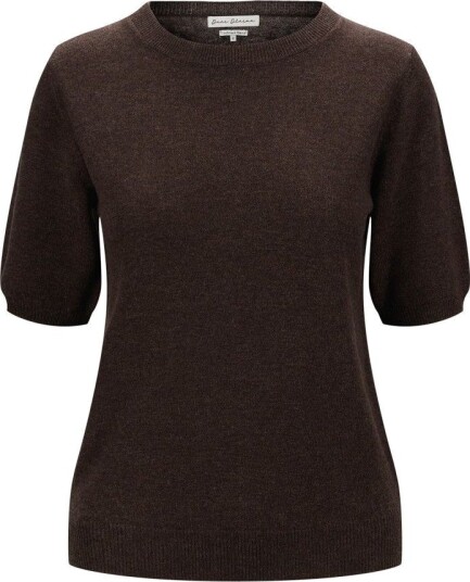 Dear Dharma Marthe tee cashmere blend M brun dame