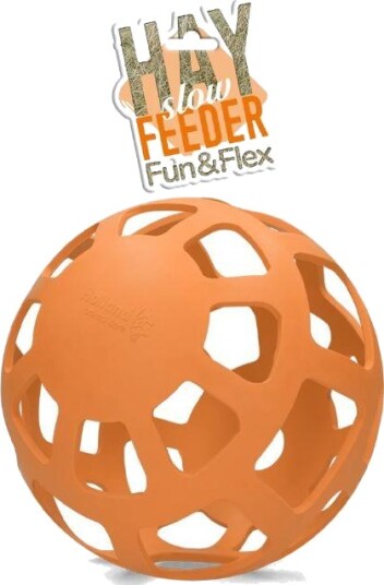 Holland Animal Care Fun And Flex Slowfeeder Hest Orange 22 cm