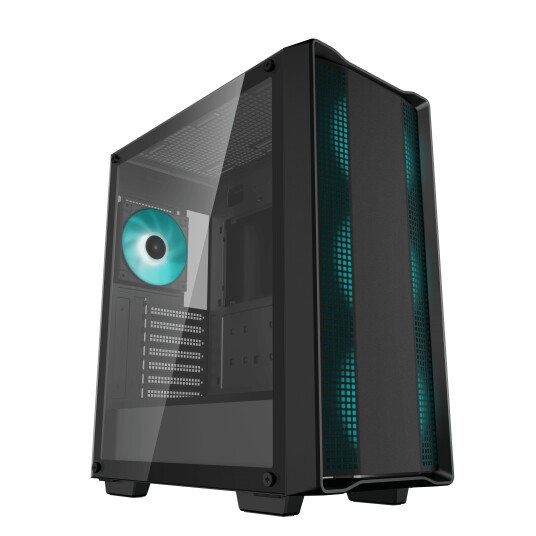 DeepCool CC560 V2 Midi Tower Kabinett med 4 LED-vifter - Svart DeepCool CC560 V2 Midi Tower Kabinett med 4 LED-vifter - Svart