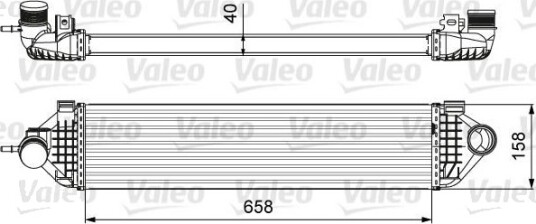 Intercooler VALEO 818600