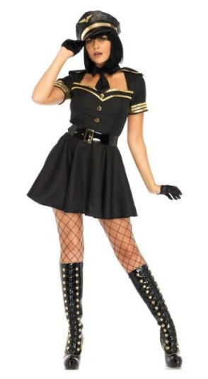 Boland Traciks Flirty Flight Captain Kostume LALO85643L Boland Traciks Flirty Flight Captain Kostume LALO85643L