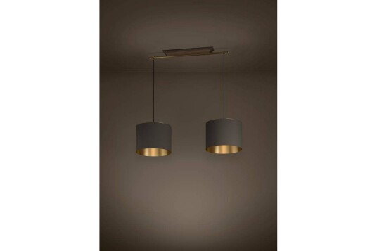 Takpendel Eglo Santandria Cappuccino med 2 lamper Takpendel Eglo Santandria Cappuccino med 2 lamper
