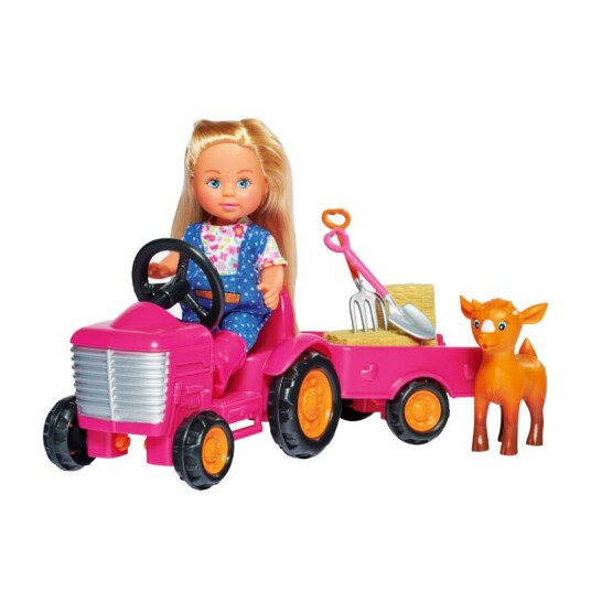 Evi Love Dukkesett Traktor Evi Love Dukkesett Traktor