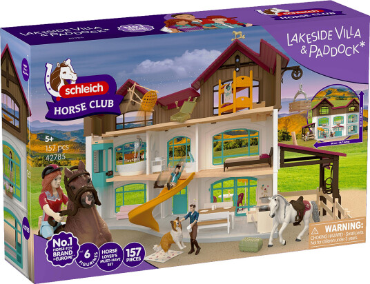 Schleich Schleich Lakeside Villa & Paddock - Multi/patterned - ONE SIZE