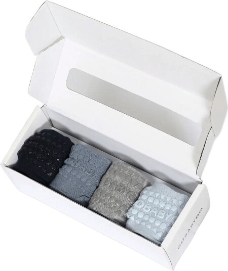 GoBabyGo Combo Box Viscose Bamboo NAVY/SKY BLUE/GREY/STONE BLUE 20/22