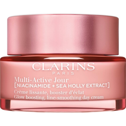 Clarins Multi-Active Dagkrem for Tørr Hud 50ml med Hyaluronsyre