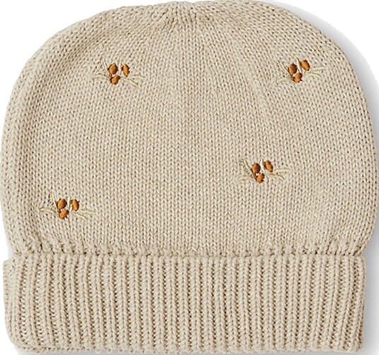 That"s Mine Haricotte Knitted Beanie Havtorn - PISTACHIO SHELL MELANGE - 6-12M