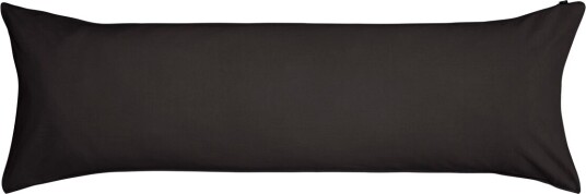 Høie Of Scandinavia Putetrekk 50x150 cm Frøya Sort steinvasket 100% økologisk bomull