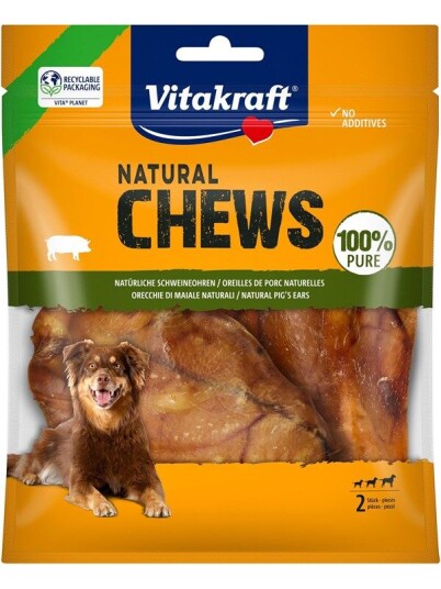 Vitakraft Chews Pig Ears For Dogs 2 Pcs