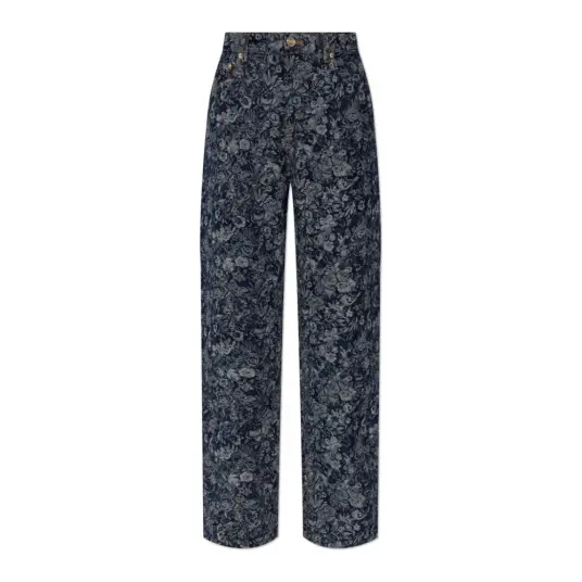 Ganni Dame Jeans Blå W24 L33, Ganni Dame Jeans Blå W24 L33,