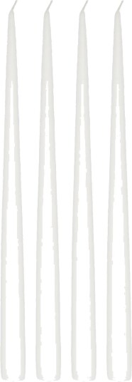 Scandi Essentials Atmosphere antikklys 4 pakning 32 cm White