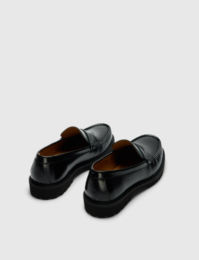 Selected Slhhugo Leather Plain Penny Loafer Noos Black 46 Selected Slhhugo Leather Plain Penny Loafer Noos Black 46