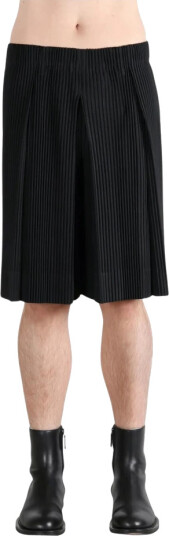 Issey Miyake Herre Shorts Svart L, Issey Miyake Herre Shorts Svart L,