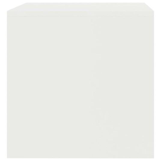 vidaXL TV-benk hvit 80x40x40 cm sponplate